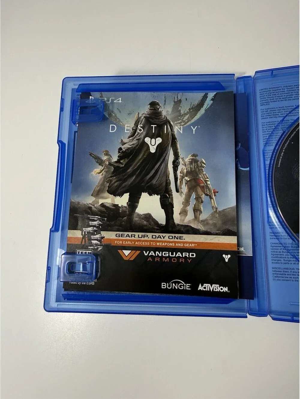 PS4 “Destiny” Video Game For Play Station 4 ~ Rated Teen ~ Bungie Activision EUC